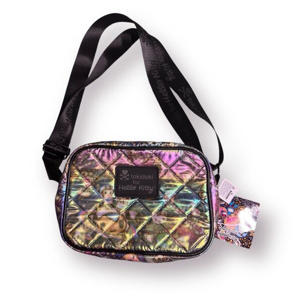 Tokidoki x Hello Kitty Shoulder Bag "In The Stars" Iridescent Bag Collection New - Picture 1 of 8